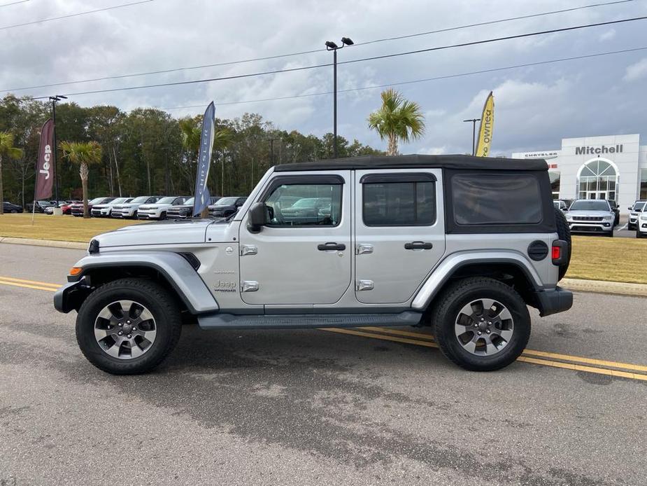 used 2018 Jeep Wrangler Unlimited car, priced at $28,854