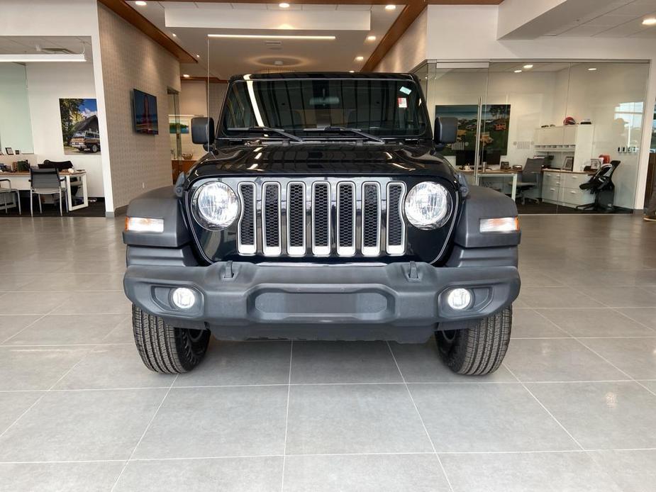 used 2021 Jeep Wrangler Unlimited car, priced at $31,339