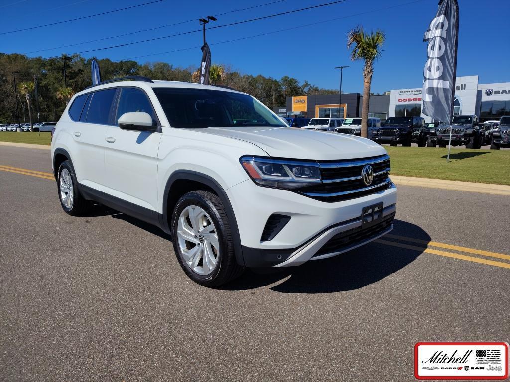 used 2021 Volkswagen Atlas car, priced at $23,133