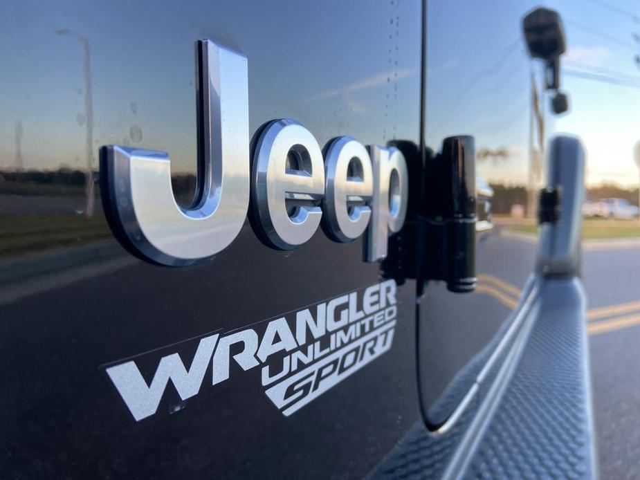 used 2018 Jeep Wrangler Unlimited car, priced at $29,205