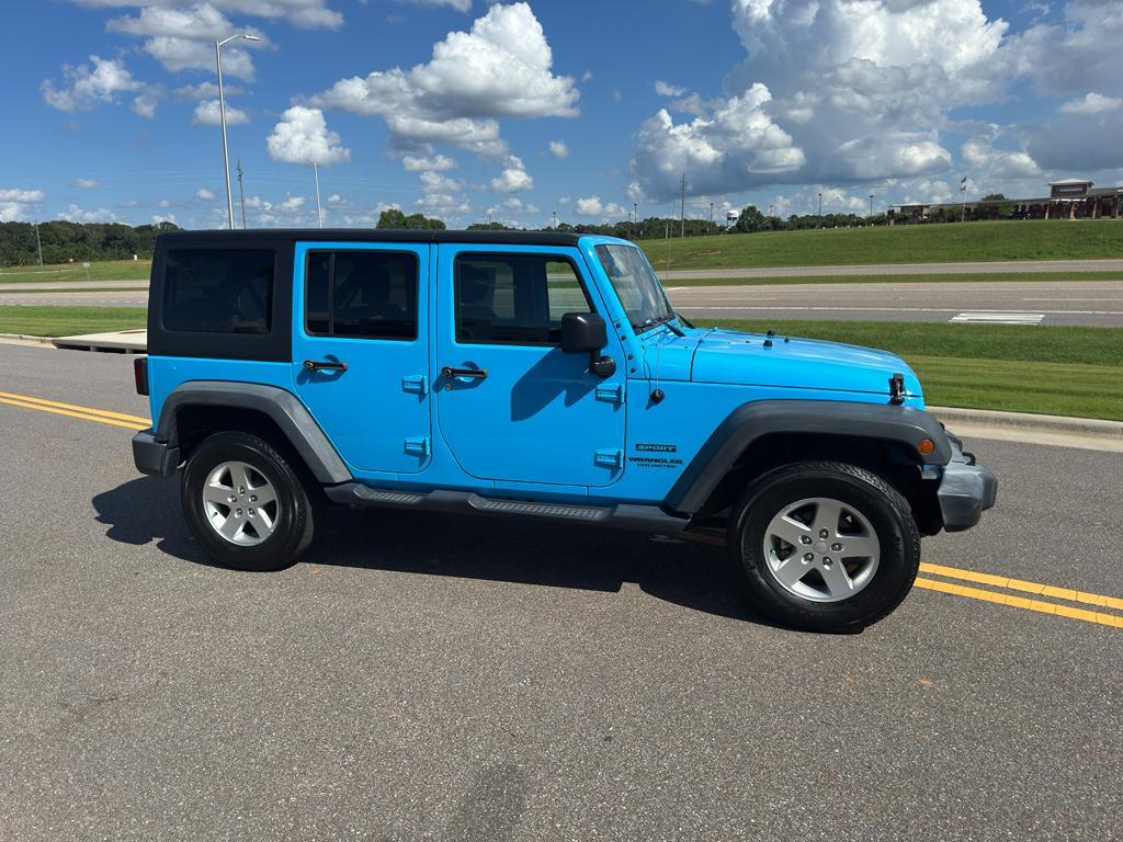 used 2017 Jeep Wrangler Unlimited car, priced at $20,375
