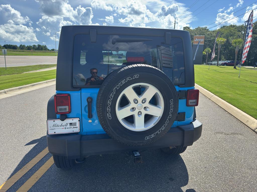 used 2017 Jeep Wrangler Unlimited car, priced at $20,375