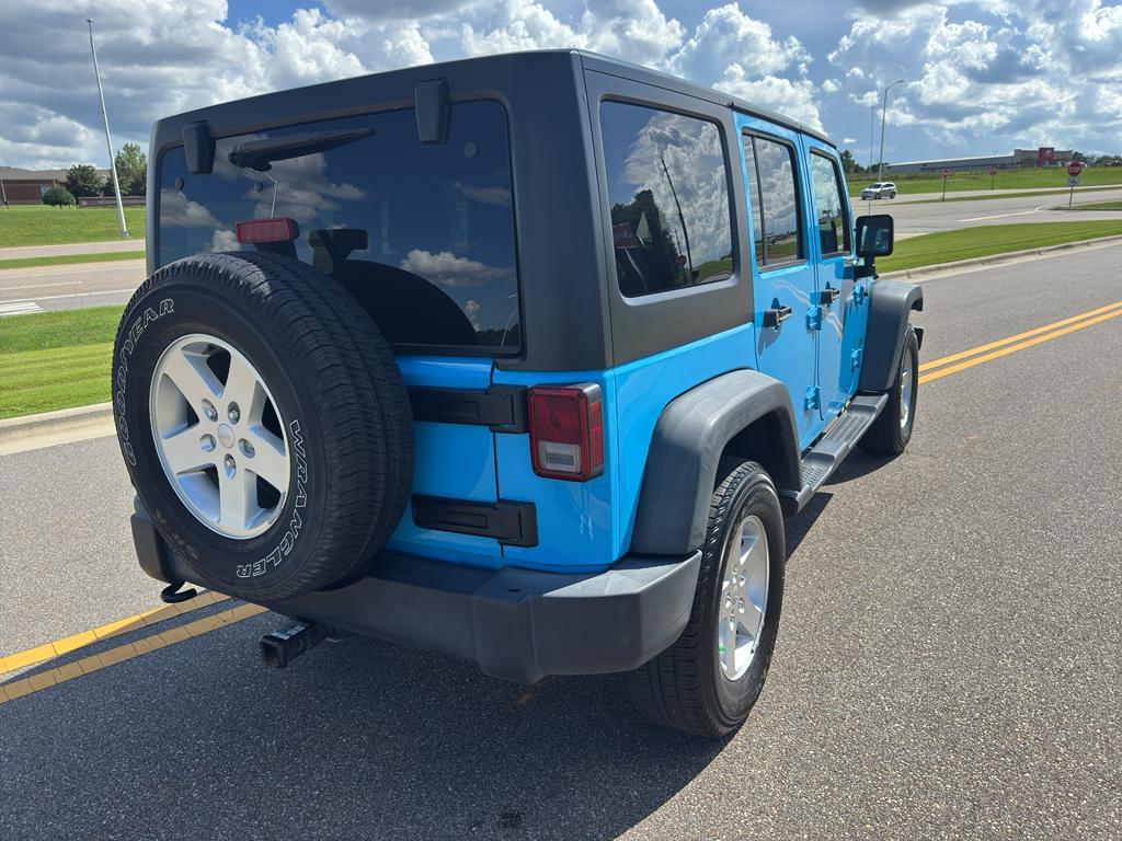 used 2017 Jeep Wrangler Unlimited car, priced at $20,375
