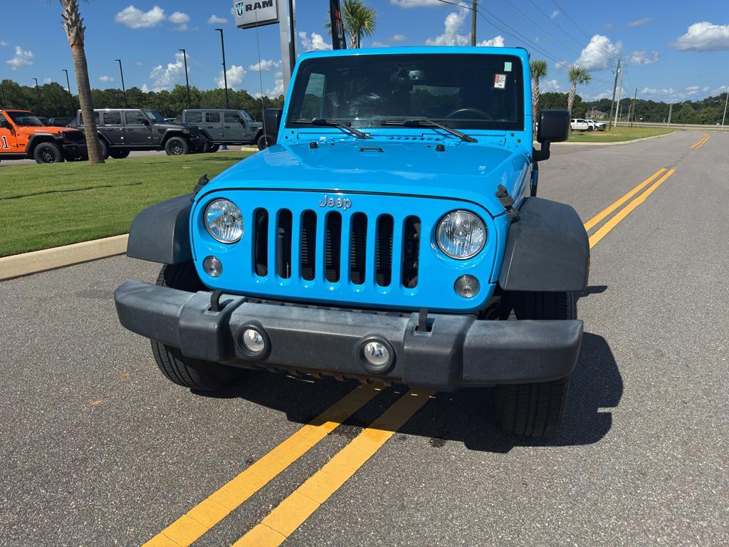 used 2017 Jeep Wrangler Unlimited car, priced at $20,375