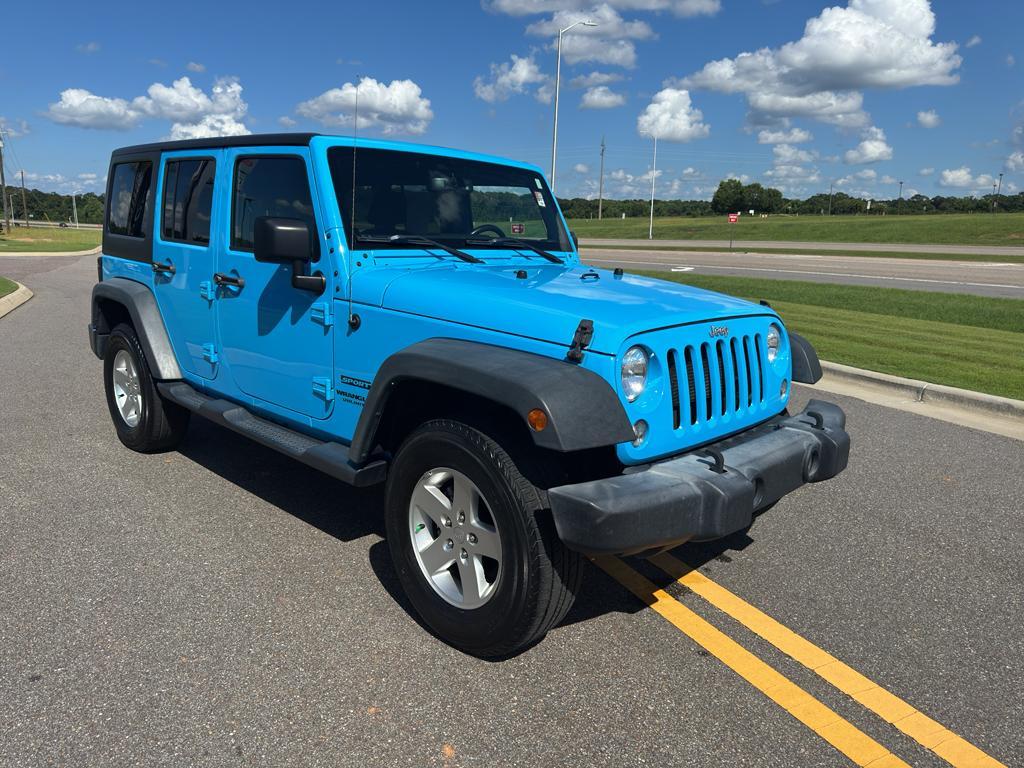 used 2017 Jeep Wrangler Unlimited car, priced at $20,375