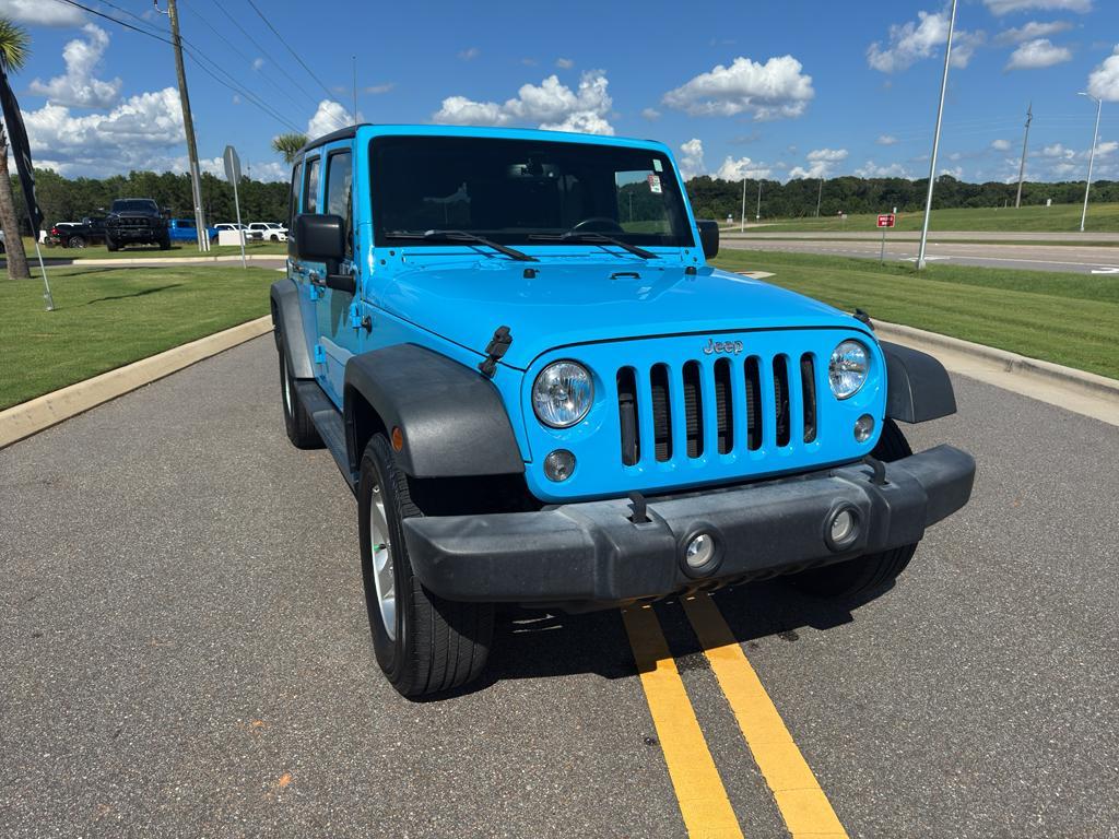 used 2017 Jeep Wrangler Unlimited car, priced at $20,375