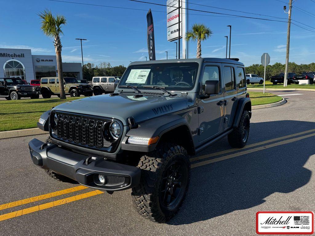 new 2025 Jeep Wrangler car, priced at $50,487