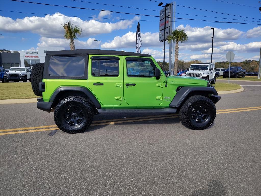 used 2018 Jeep Wrangler Unlimited car, priced at $22,725