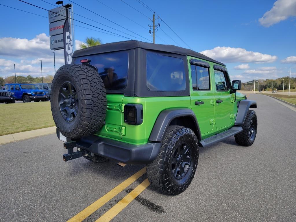 used 2018 Jeep Wrangler Unlimited car, priced at $22,725