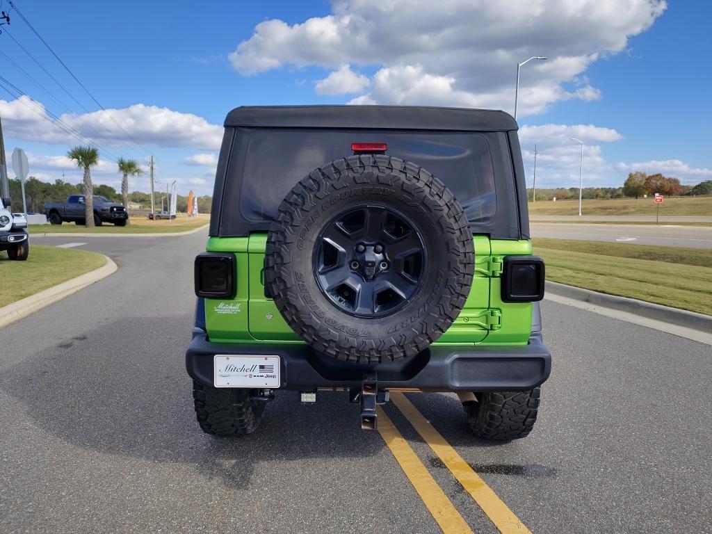 used 2018 Jeep Wrangler Unlimited car, priced at $22,725
