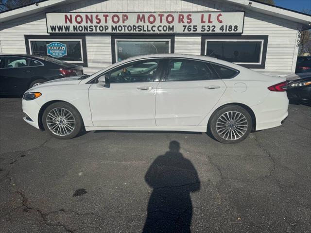 used 2017 Ford Fusion car, priced at $12,900