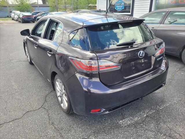 used 2012 Lexus CT 200h car, priced at $8,900