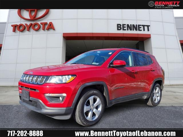 used 2018 Jeep Compass car, priced at $15,687