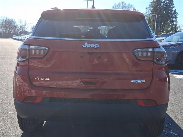 used 2018 Jeep Compass car, priced at $15,687