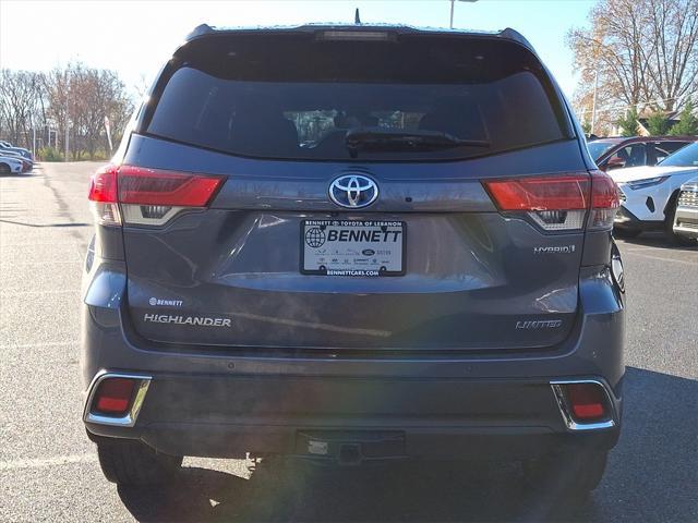 used 2019 Toyota Highlander Hybrid car, priced at $24,187