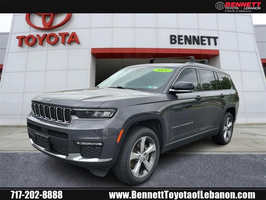 used 2021 Jeep Grand Cherokee L car, priced at $34,220