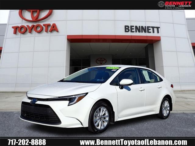 used 2024 Toyota Corolla Hybrid car, priced at $25,589