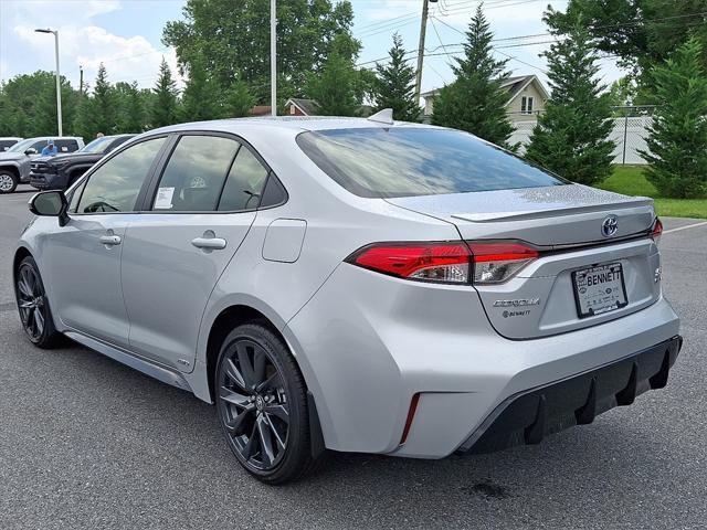new 2025 Toyota Corolla Hybrid car, priced at $29,229