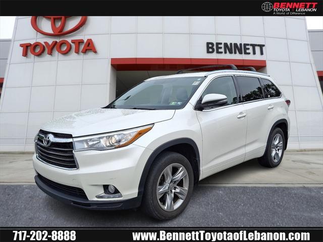 used 2015 Toyota Highlander car, priced at $18,987