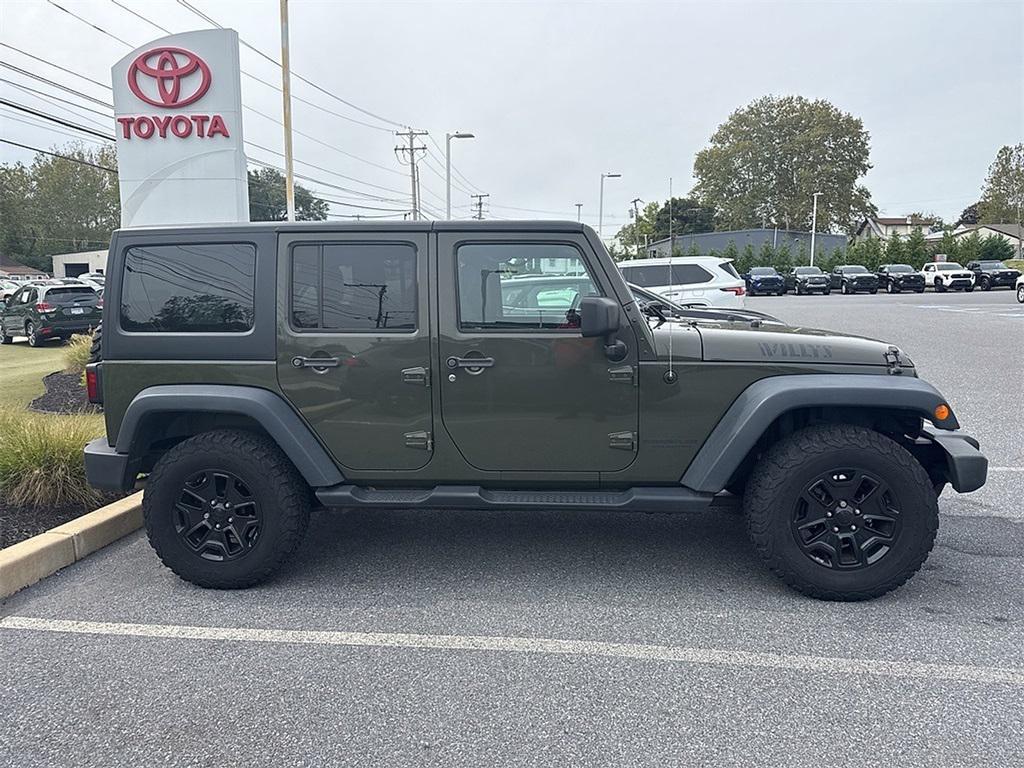 used 2015 Jeep Wrangler Unlimited car, priced at $16,987