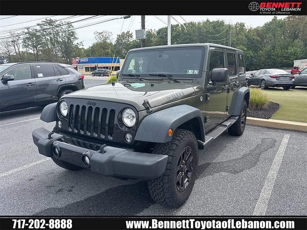 used 2015 Jeep Wrangler Unlimited car, priced at $16,987