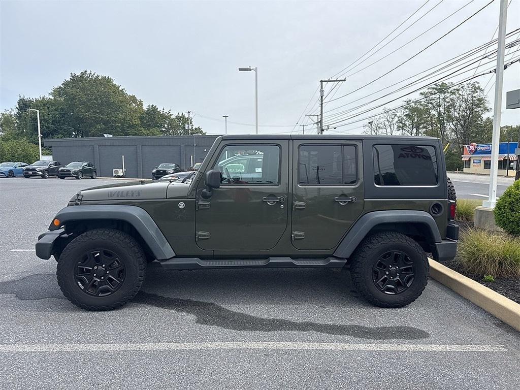 used 2015 Jeep Wrangler Unlimited car, priced at $16,987