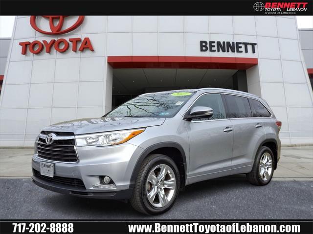 used 2015 Toyota Highlander car, priced at $22,507