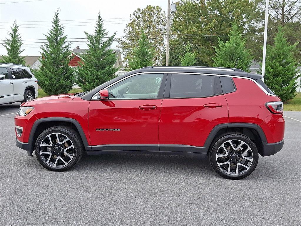 used 2021 Jeep Compass car, priced at $21,487
