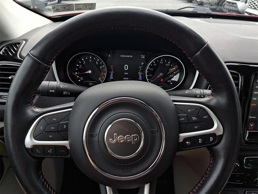 used 2021 Jeep Compass car, priced at $21,487