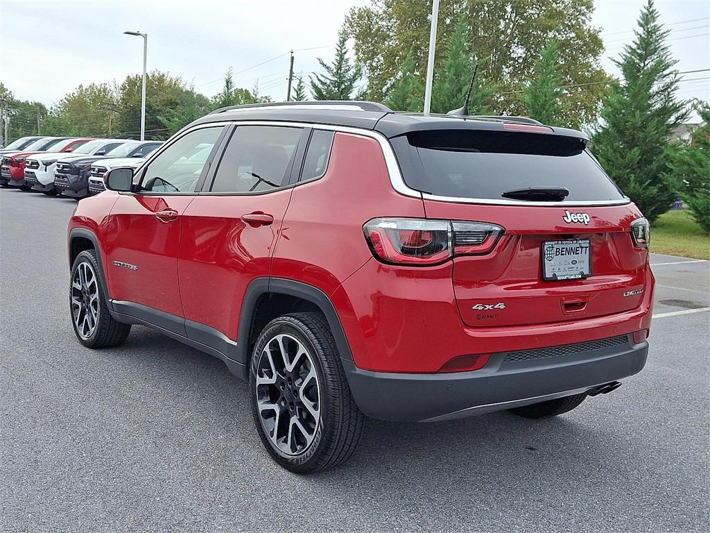 used 2021 Jeep Compass car, priced at $21,487