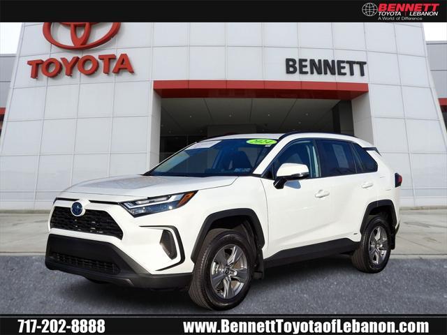 used 2024 Toyota RAV4 Hybrid car, priced at $35,687