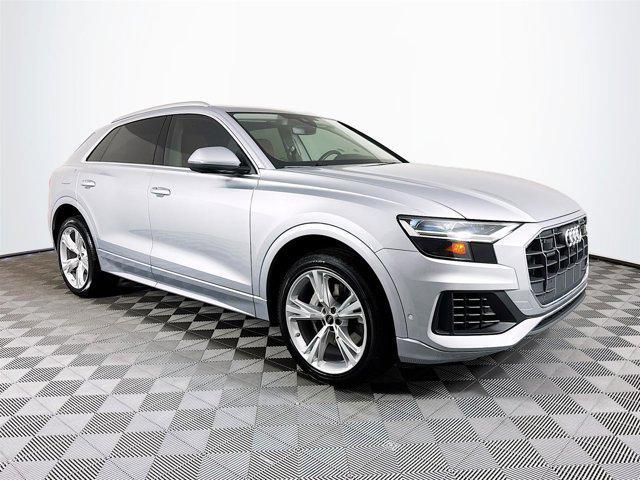 used 2022 Audi Q8 car, priced at $45,555