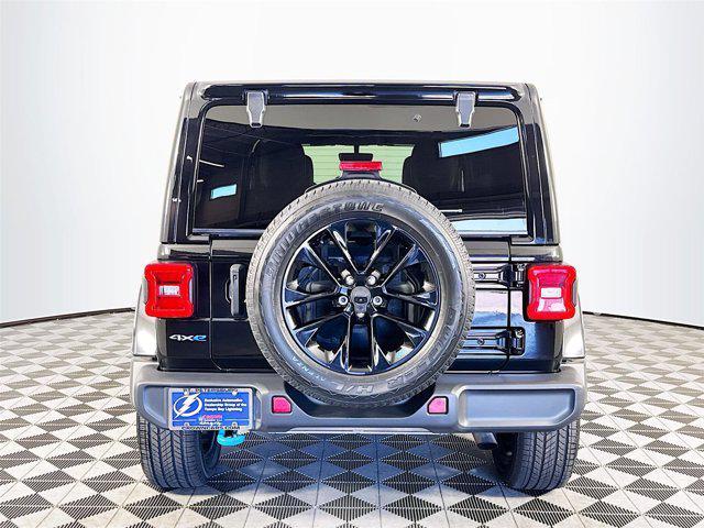 used 2022 Jeep Wrangler Unlimited 4xe car, priced at $33,888