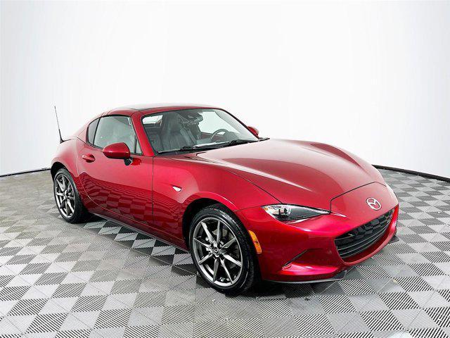 used 2021 Mazda MX-5 Miata RF car, priced at $26,277