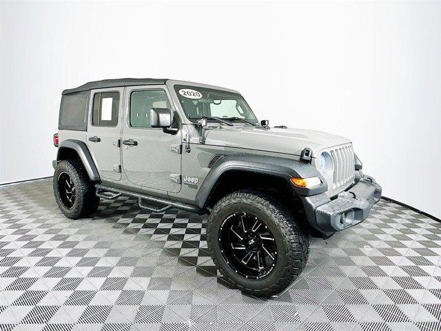 used 2020 Jeep Wrangler Unlimited car, priced at $32,003