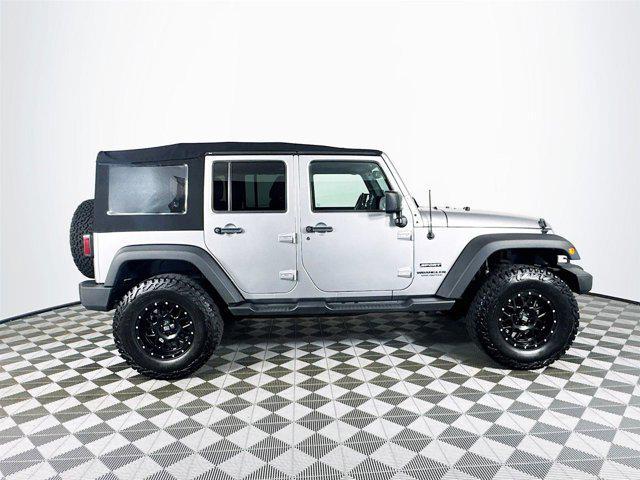 used 2016 Jeep Wrangler Unlimited car, priced at $20,991