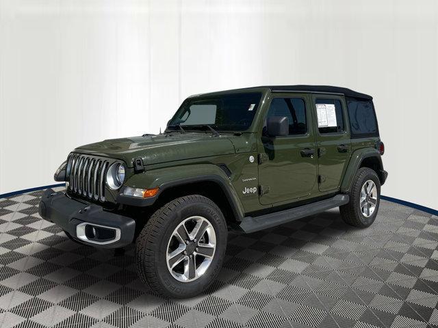 used 2020 Jeep Wrangler Unlimited car, priced at $34,750