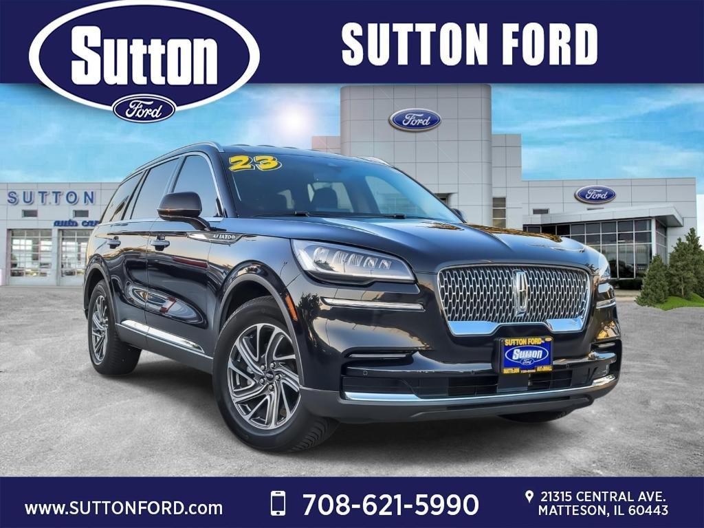 used 2023 Lincoln Aviator car, priced at $28,468