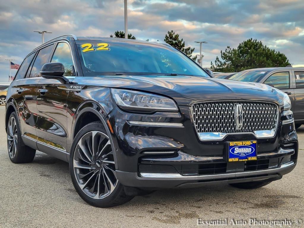 used 2022 Lincoln Aviator car, priced at $34,992