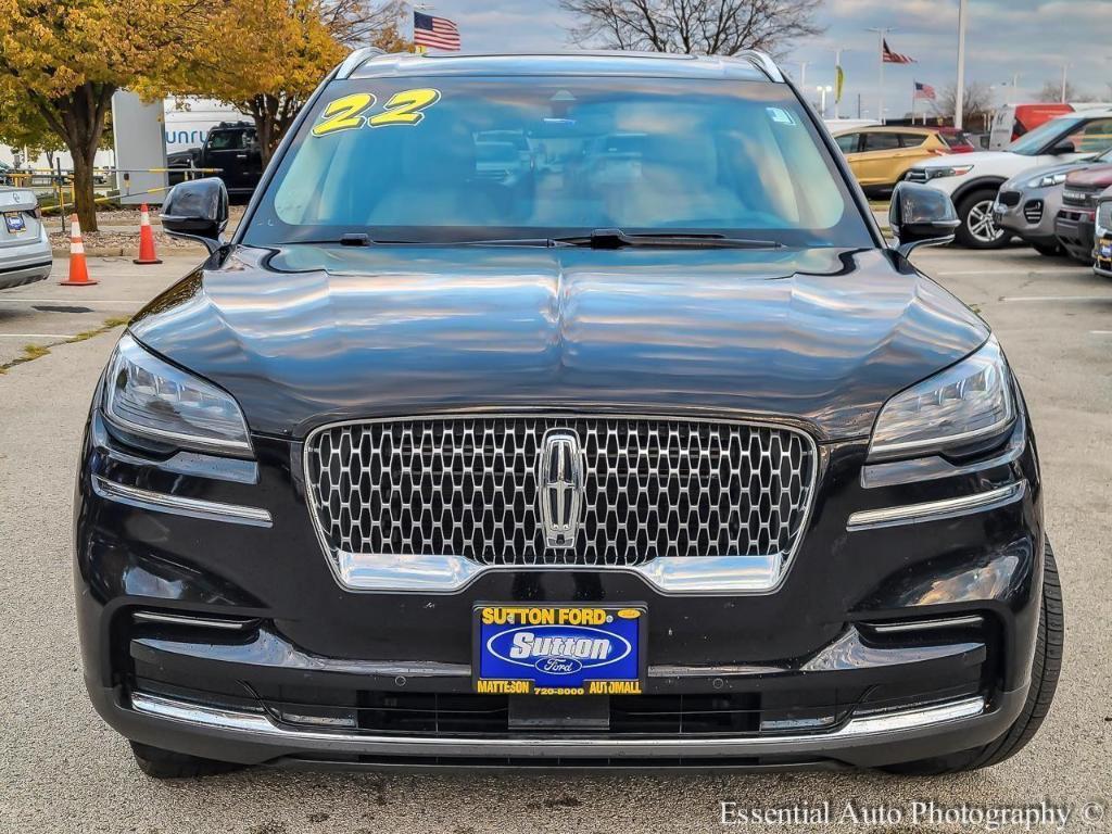 used 2022 Lincoln Aviator car, priced at $34,992