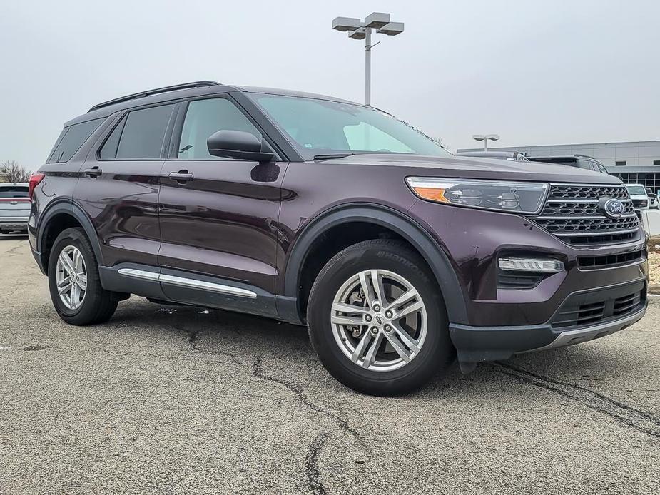 used 2022 Ford Explorer car, priced at $28,391