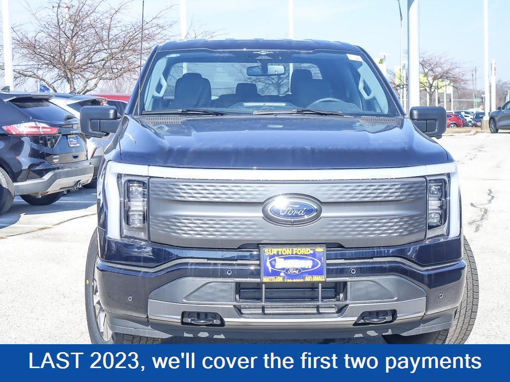 new 2023 Ford F-150 Lightning car, priced at $60,000