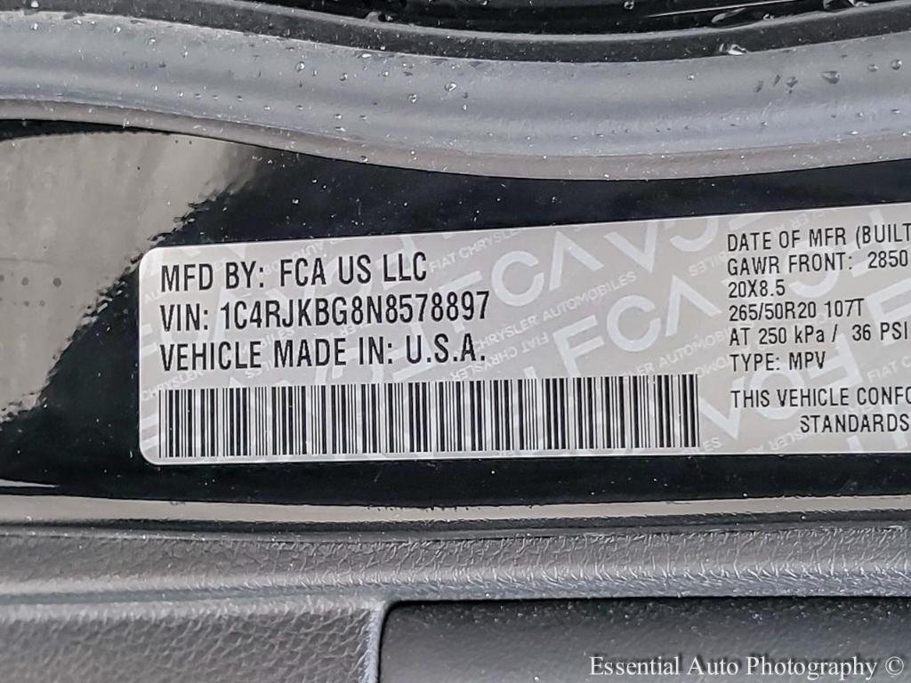 used 2022 Jeep Grand Cherokee L car, priced at $29,981
