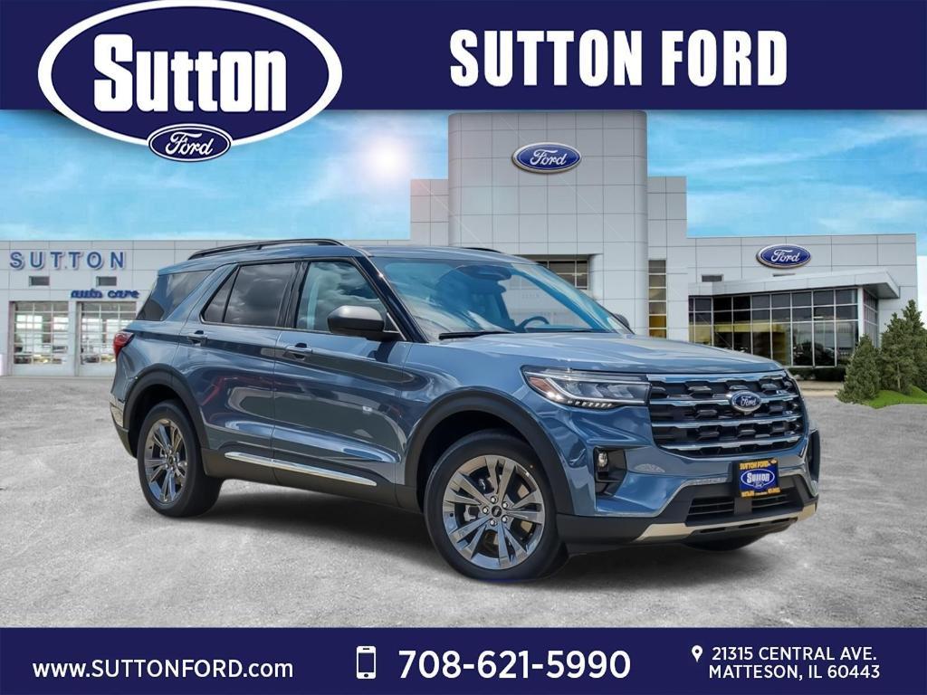 new 2025 Ford Explorer car, priced at $46,875
