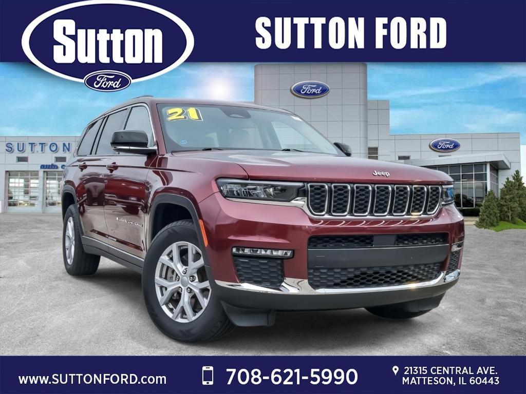 used 2021 Jeep Grand Cherokee L car, priced at $24,483