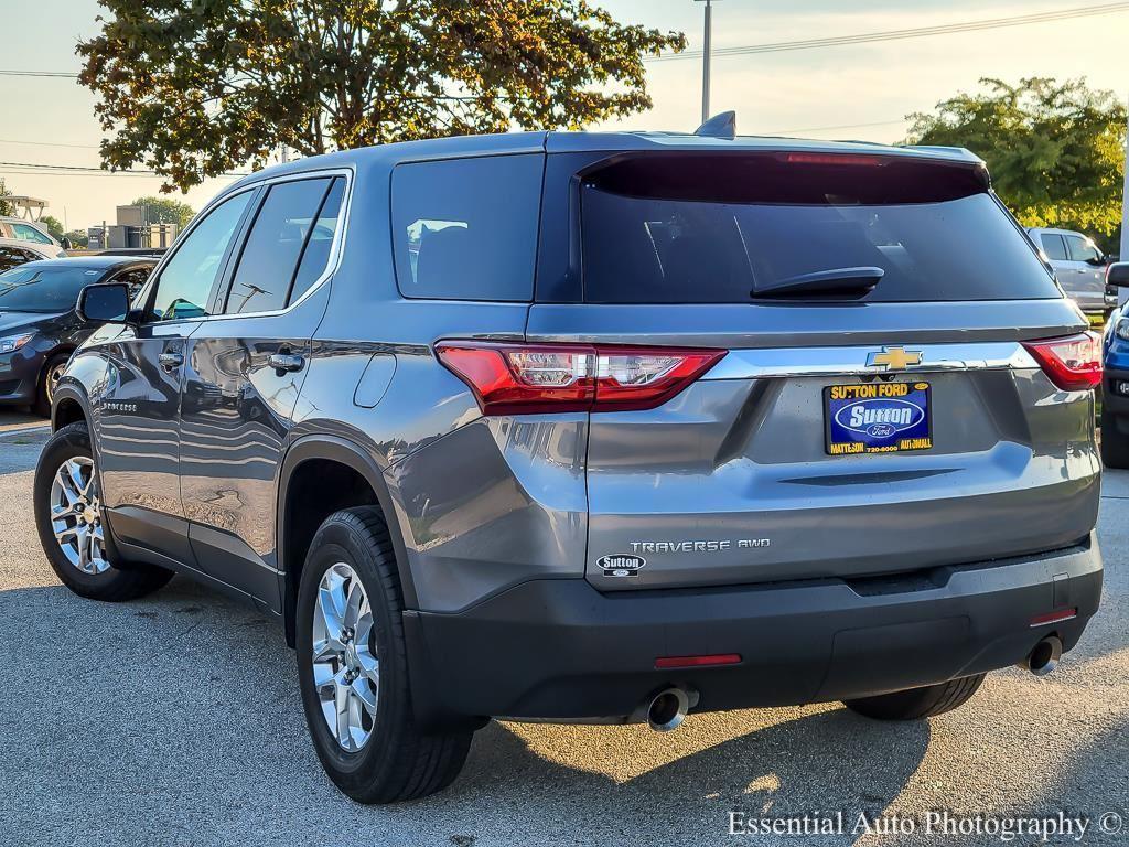 used 2020 Chevrolet Traverse car, priced at $19,711