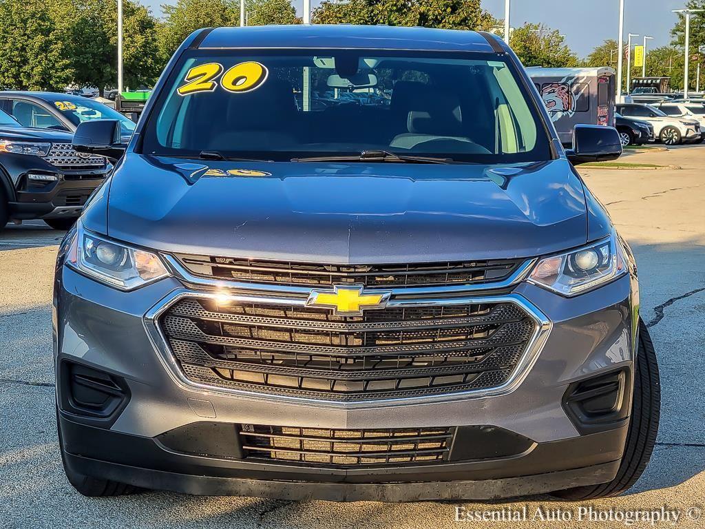 used 2020 Chevrolet Traverse car, priced at $19,711