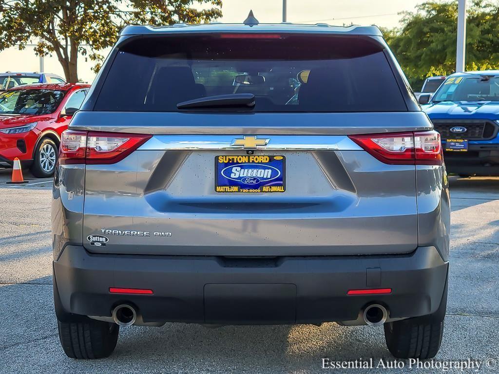 used 2020 Chevrolet Traverse car, priced at $19,711