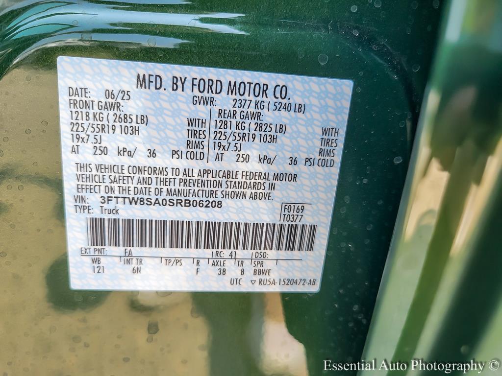new 2025 Ford Maverick car, priced at $38,030