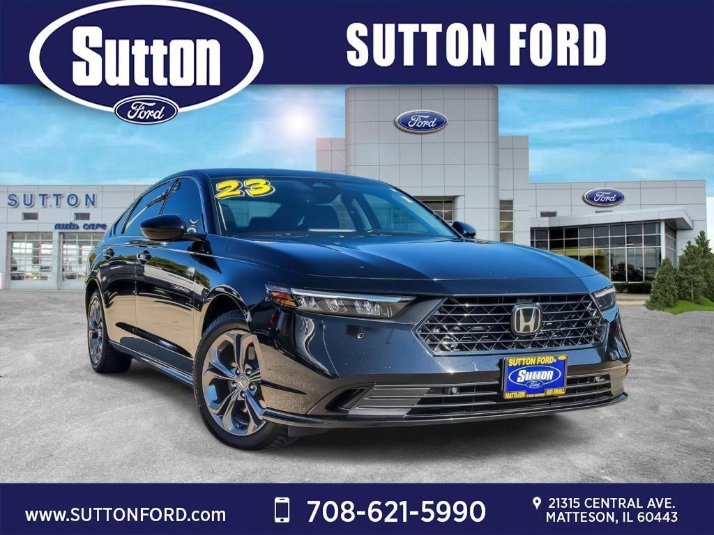 used 2023 Honda Accord Hybrid car, priced at $23,602